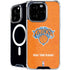 NBA New York Knicks Orange Primary Logo iPhone 16 Pro Max MagSafe Case