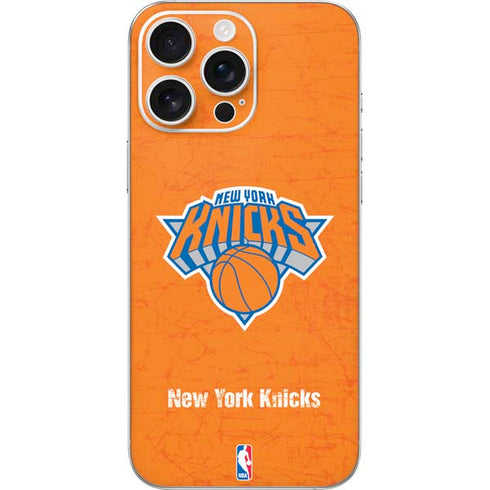 NBA New York Knicks Orange Primary Logo iPhone 16 Pro Max Skin