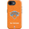 NBA New York Knicks Orange Primary Logo iPhone 16e Impact Case