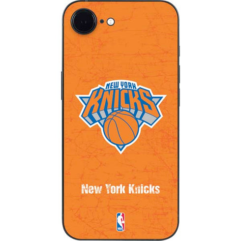 NBA New York Knicks Orange Primary Logo iPhone 16e Skin