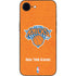 NBA New York Knicks Orange Primary Logo iPhone 16e Skin