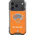 NBA New York Knicks Orange Primary Logo iPhone 18 Pro Clear Case