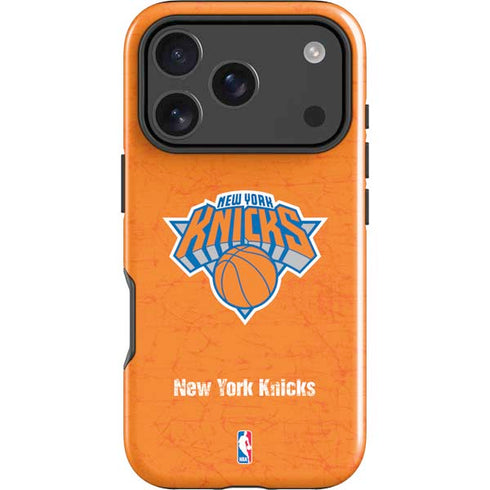 NBA New York Knicks Orange Primary Logo iPhone 18 Pro Max Impact Case