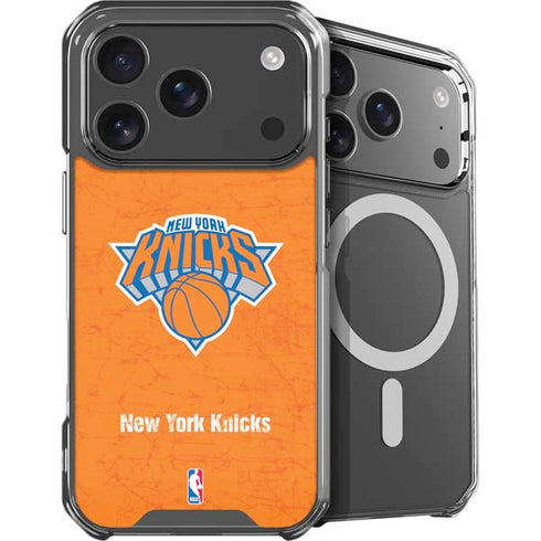NBA New York Knicks Orange Primary Logo iPhone 18 Pro Max MagSafe Case