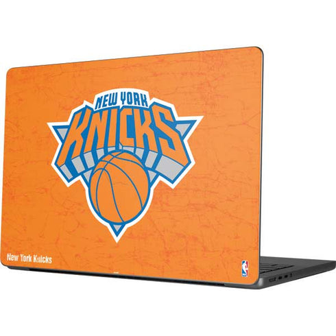 NBA New York Knicks Orange Primary Logo Apple MacBook Pro 14-inch Skin