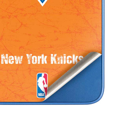 NBA New York Knicks Orange Primary Logo Moto G Play 4G (2024) Skin
