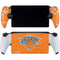 NBA New York Knicks Orange Primary Logo PlayStation Portal Remote Player Skin