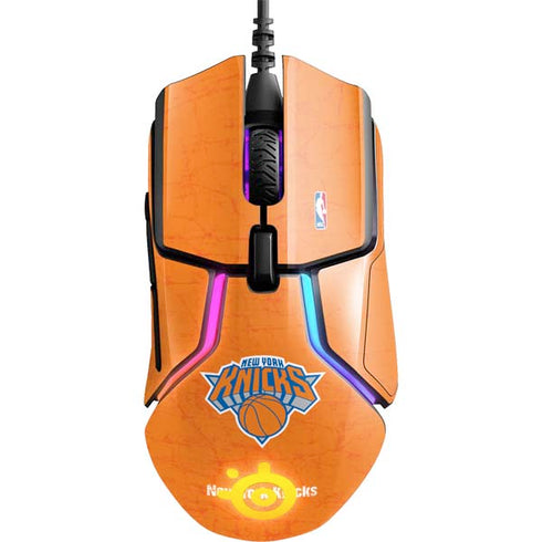 NBA New York Knicks Orange Primary Logo SteelSeries Rival 600 Gaming Mouse Skin