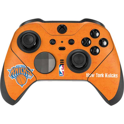 NBA New York Knicks Orange Primary Logo Xbox Elite Wireless Controller Series 2 Skin