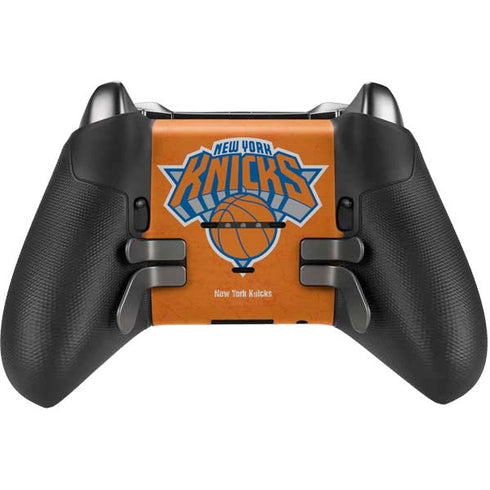 NBA New York Knicks Orange Primary Logo Xbox Elite Wireless Controller Series 2 Skin
