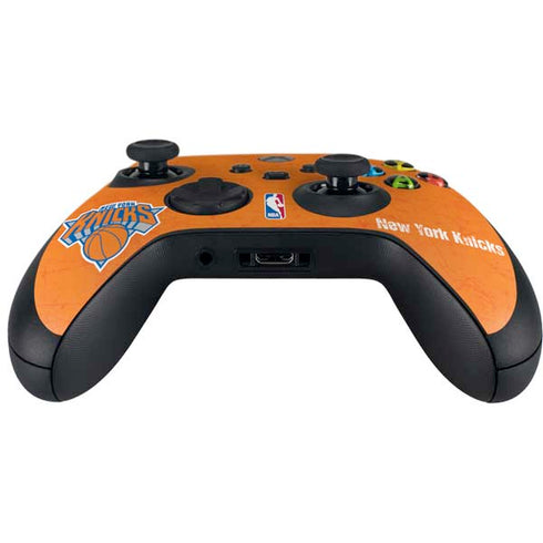 NBA New York Knicks Orange Primary Logo Xbox Series X Controller Skin