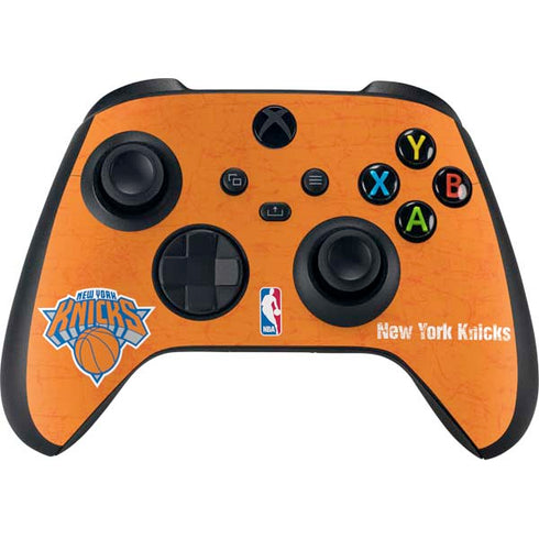 NBA New York Knicks Orange Primary Logo Xbox Series X Skins