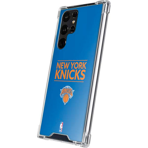 NBA New York Knicks Standard - Blue Galaxy S23 Ultra Clear Case