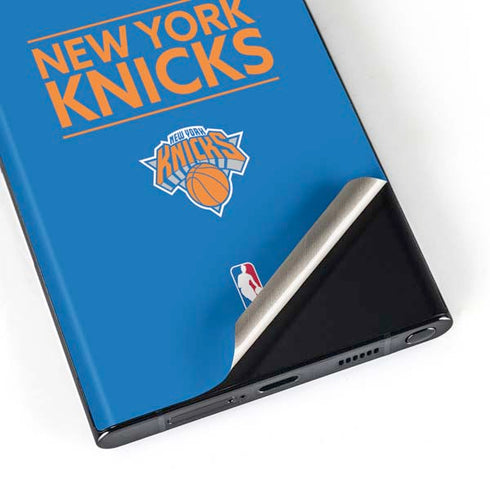 NBA New York Knicks Standard - Blue Galaxy Skins