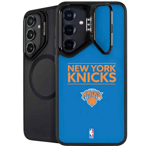 NBA New York Knicks Standard - Blue Galaxy S25 Kickstand Case