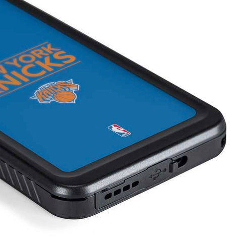 NBA New York Knicks Standard - Blue Galaxy S24 Plus Waterproof Case