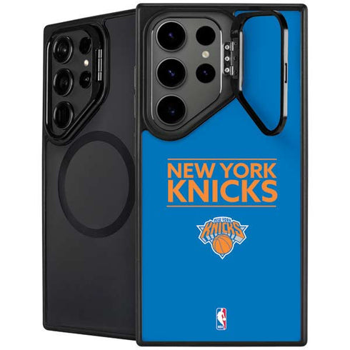 NBA New York Knicks Standard - Blue Galaxy S25 Ultra Kickstand Case