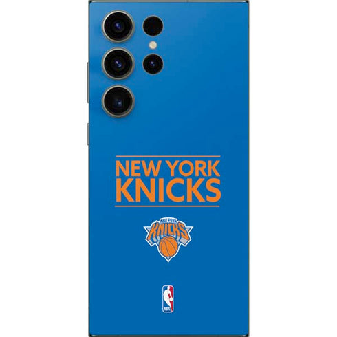NBA New York Knicks Standard - Blue Galaxy S24 Ultra Skin