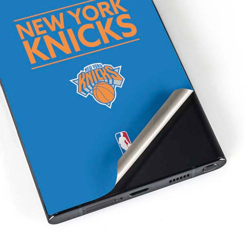 NBA New York Knicks Standard - Blue Galaxy S24 Ultra Skin