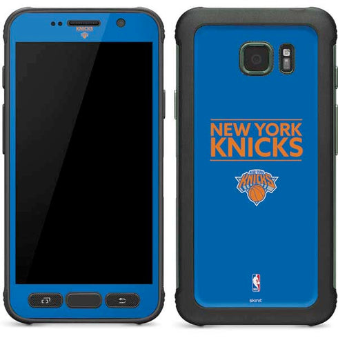 NBA New York Knicks Standard - Blue Galaxy S7 Active Skin
