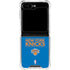 NBA New York Knicks Standard - Blue Galaxy Z Flip6 Clear Case