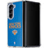 NBA New York Knicks Standard - Blue Galaxy Z Fold5 5G Clear Case
