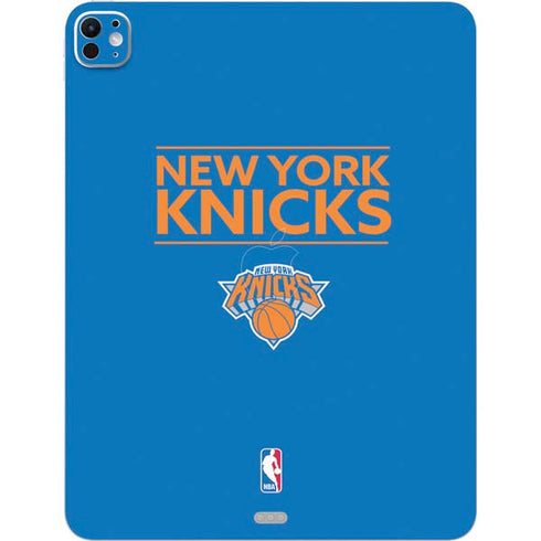 NBA New York Knicks Standard - Blue iPad Pro 13in M4 (2024) Skin