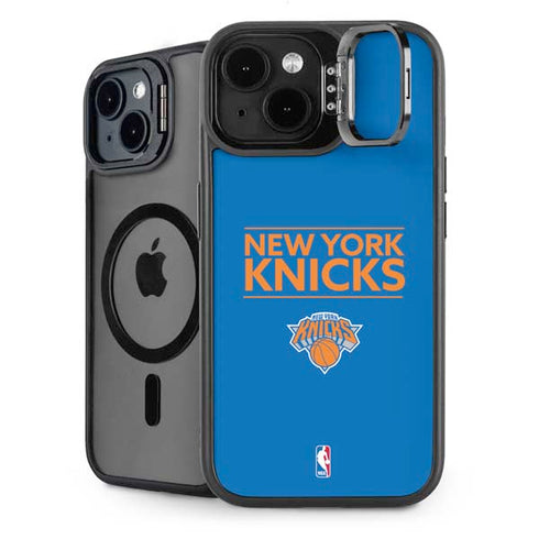 NBA New York Knicks Standard - Blue iPhone 14 Plus Kickstand Case
