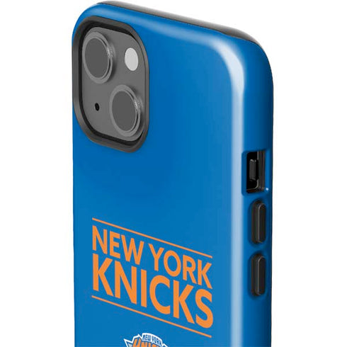 NBA New York Knicks Standard - Blue iPhone 15 Impact Case