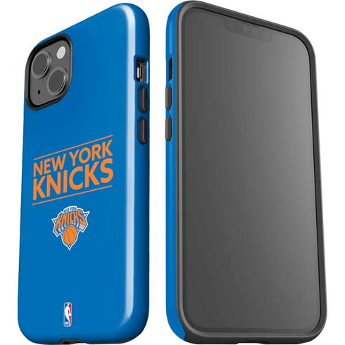 NBA New York Knicks Standard - Blue iPhone 15 Impact Case
