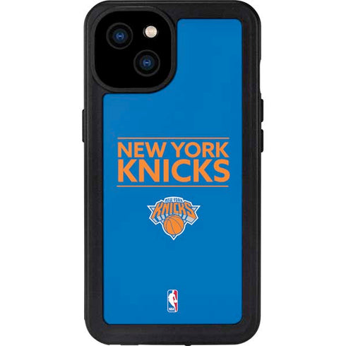 NBA New York Knicks Standard - Blue iPhone 15 Plus Waterproof Case