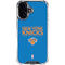 NBA New York Knicks Standard - Blue iPhone 16 Clear Case