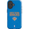 NBA New York Knicks Standard - Blue iPhone 16 Impact Case