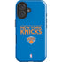 NBA New York Knicks Standard - Blue iPhone 16 Impact Case