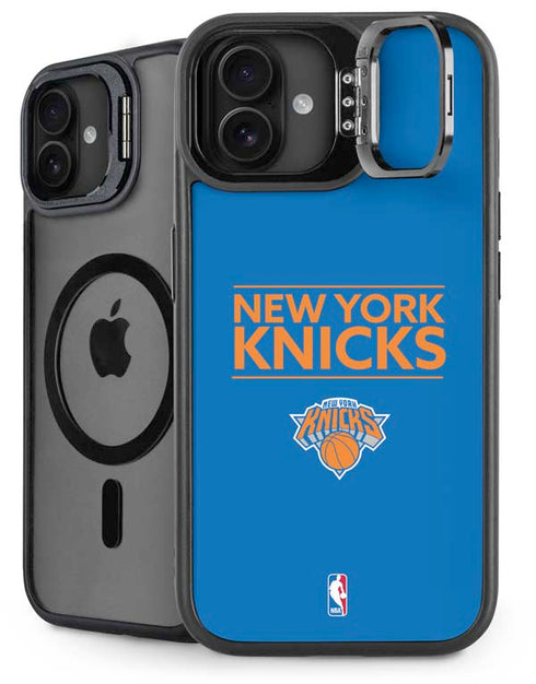 NBA New York Knicks Standard - Blue iPhone 16 Kickstand Case