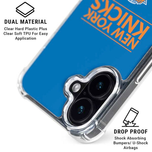 NBA New York Knicks Standard - Blue iPhone 16 MagSafe Case