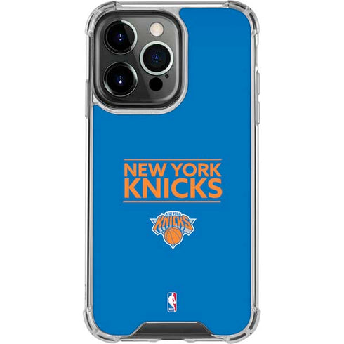 NBA New York Knicks Standard - Blue iPhone 16 Pro Clear Case