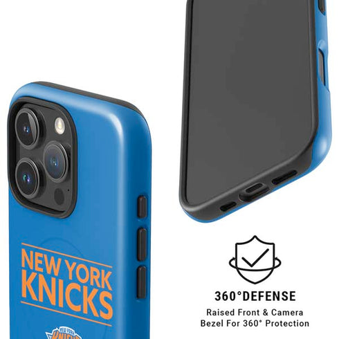 NBA New York Knicks Standard - Blue iPhone 16 Pro Magsafe Impact Case