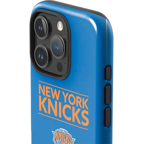 NBA New York Knicks Standard - Blue iPhone 16 Pro Max Impact Case