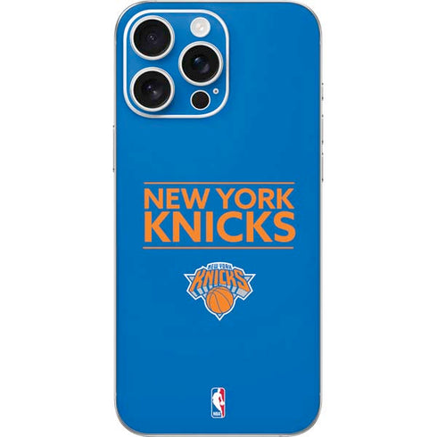 NBA New York Knicks Standard - Blue iPhone 16 Pro Max Skin