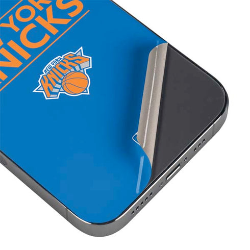 NBA New York Knicks Standard - Blue iPhone 16 Pro Skin