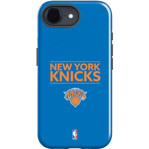 NBA New York Knicks Standard - Blue iPhone 16e Impact Case