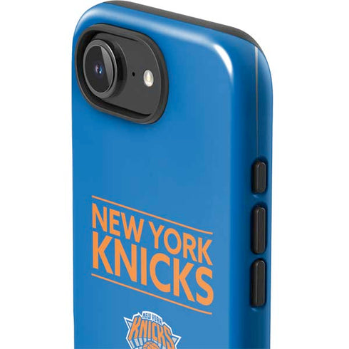 NBA New York Knicks Standard - Blue iPhone 16e Impact Case