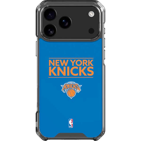 NBA New York Knicks Standard - Blue iPhone 18 Pro Max Clear Case