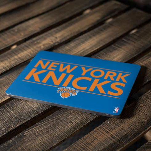 NBA New York Knicks Standard - Blue Apple MacBook Air Skin