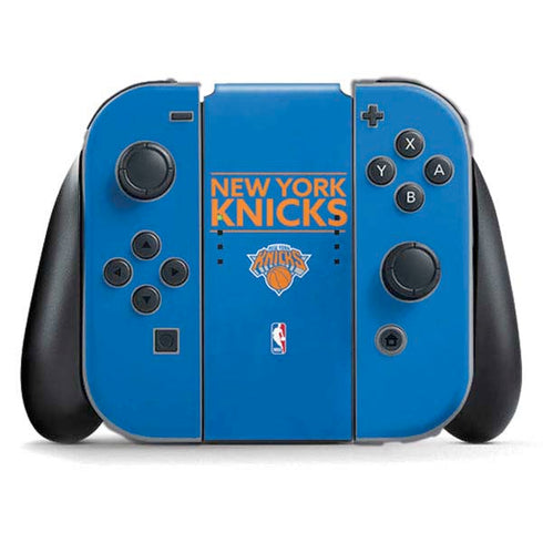 NBA New York Knicks Standard - Blue Nintendo Switch (2017-2021) Joy-Con Controller Skin