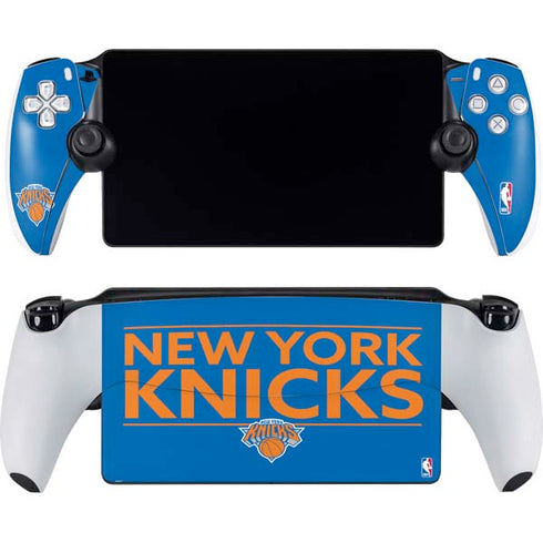 NBA New York Knicks Standard - Blue PlayStation Portal Remote Player Skin