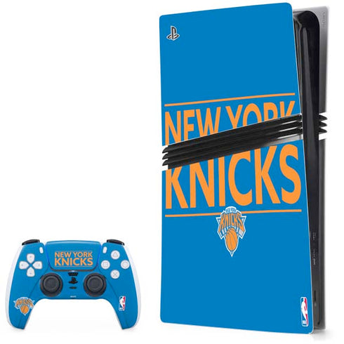 NBA New York Knicks Standard - Blue PlayStation PS5 Skins