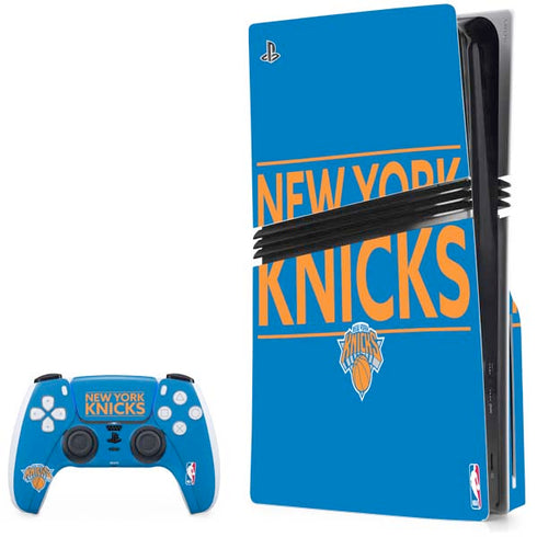 NBA New York Knicks Standard - Blue PlayStation PS5 Skins