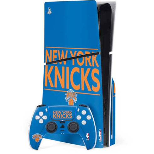 NBA New York Knicks Standard - Blue PlayStation PS5 Skins